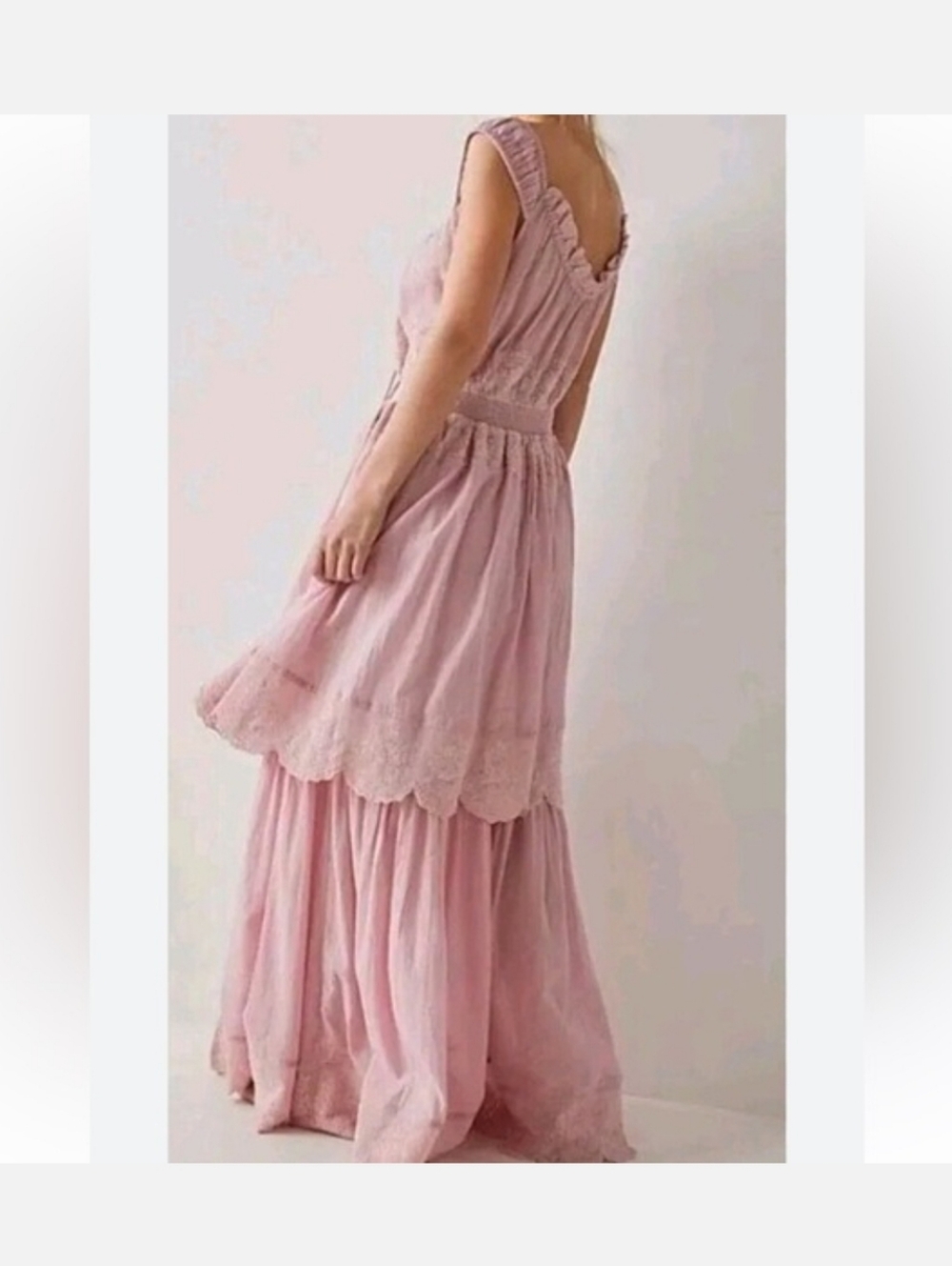 Free People Mila Bodysuit Maxi Dress - Picture 2 of 2